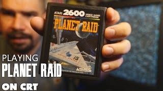 Planet Raid for Atari 2600 on a CRT (Memory Lane)