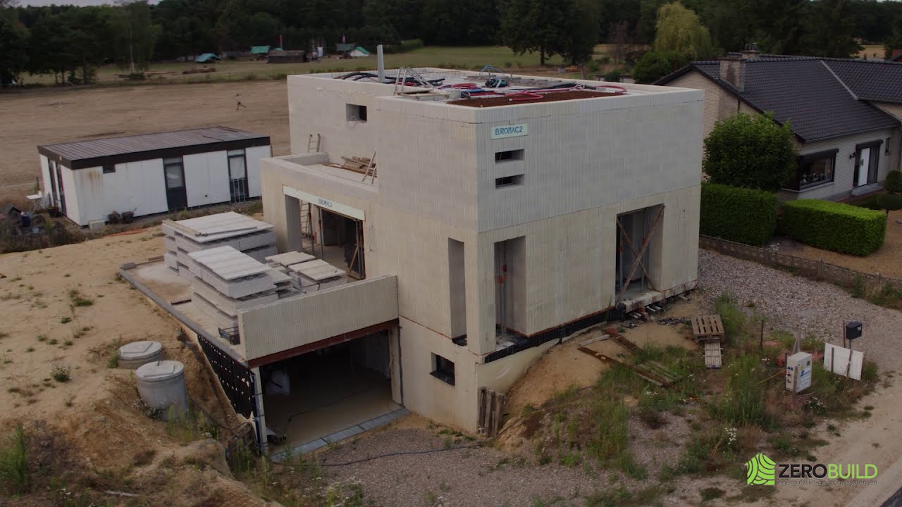 Drone beelden doorheen twee Euromac2 werven