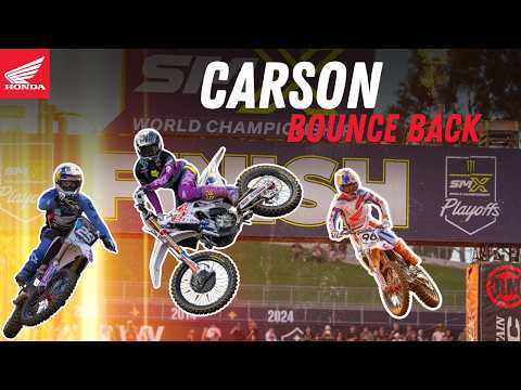 Honda HRC Progressive Rebounds with Positive Home SMX Round