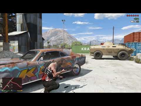 GTA 5 - Blaine County Redneck Shootout + Ten Star Escape