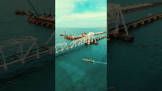 Pamban bridge - Travel vlog #shorts #rameshwaram #travel #adventure #rider