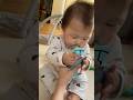 夏は水分補給をしっかり行いましょう!#baby #赤ちゃん#shorts