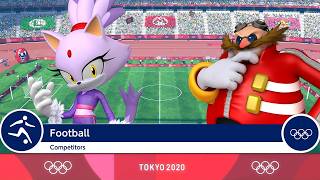 Mario & Sonic at the Tokyo 2020 Olympic Games - Blaze/Silver Vs. Dr. Eggman/Bowser Jr.
