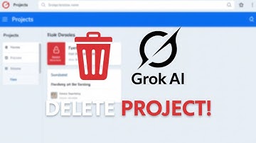 How to DELETE a Project in Grok AI 🚮 | Quick & Easy Step-by-Step Tutorial