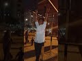 small boy doing perfect pull ups