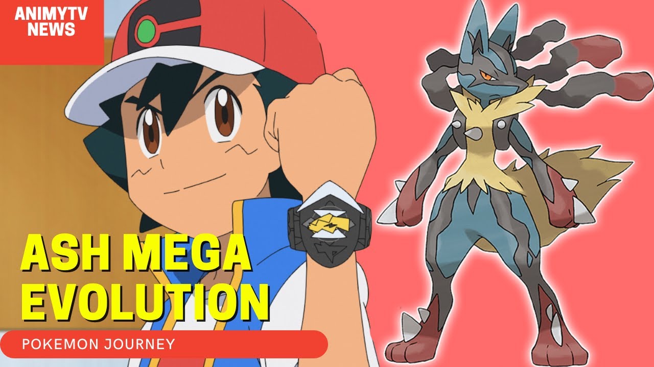 Ash finally has a mega evolution Pokémon journey