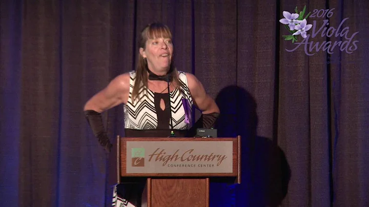 Vicki Thompson Acceptance Speech at 2016 Viola Awa...