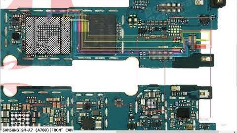 Samsung A7 SM A700 FORNT CAMERA Error Notwarking Not Open Problem Hardware Solution