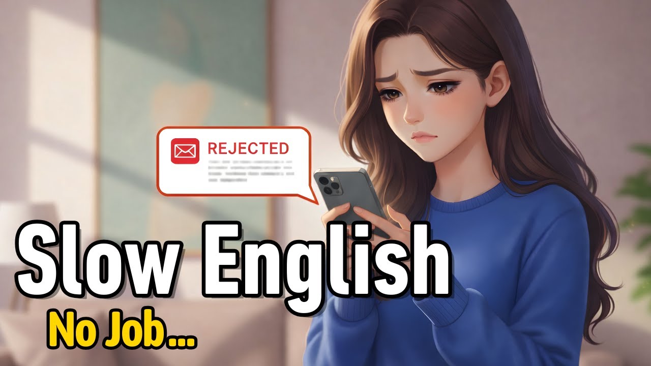 Rejected… Waiting… Then Hired | Simple English Conversations (A1–A2)