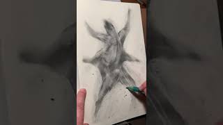 Graphite powder drawing