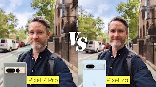 Pixel 7a versus Pixel 7 Pro camera comparison