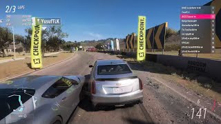 Forza Horizon 5  Yet Another Cheater in Horizon Open Racing Using Speedhack/Gravity Multiplier...