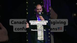 Americans React to Canadian Thanksgiving…Stand-up comedy