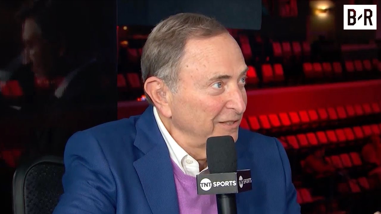 Gary Bettman Joins NHL on TNT & Shuts Down Biz's Florida Teams State Tax Question