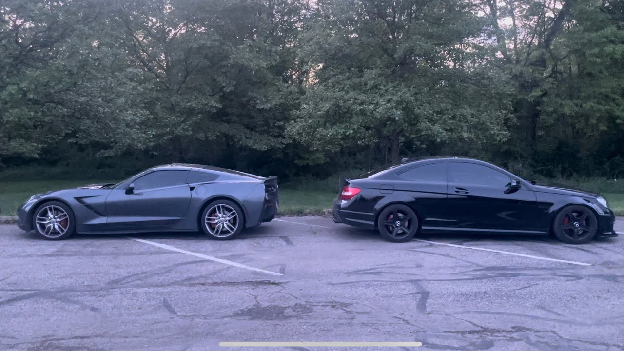 C7 Corvette and C63 AMG - YouTube