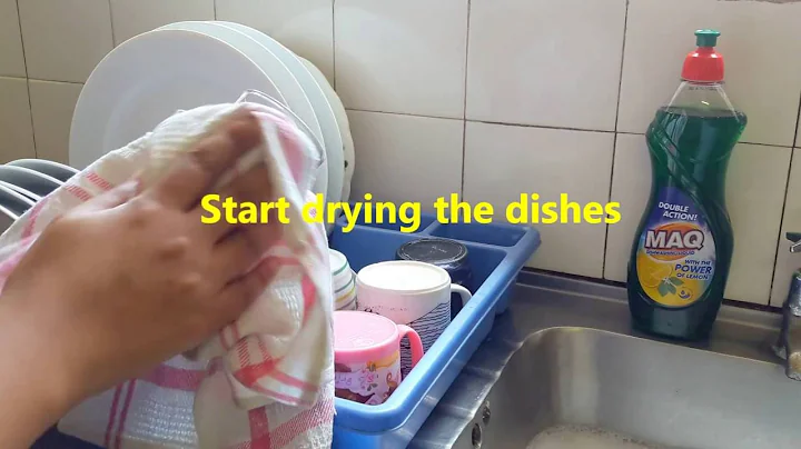 I can learn how to wash dishes | Quick and easy video tutorial for beginners