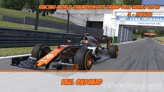 2016  iRacing WC GP Series #5 Monza - Radicals onboard