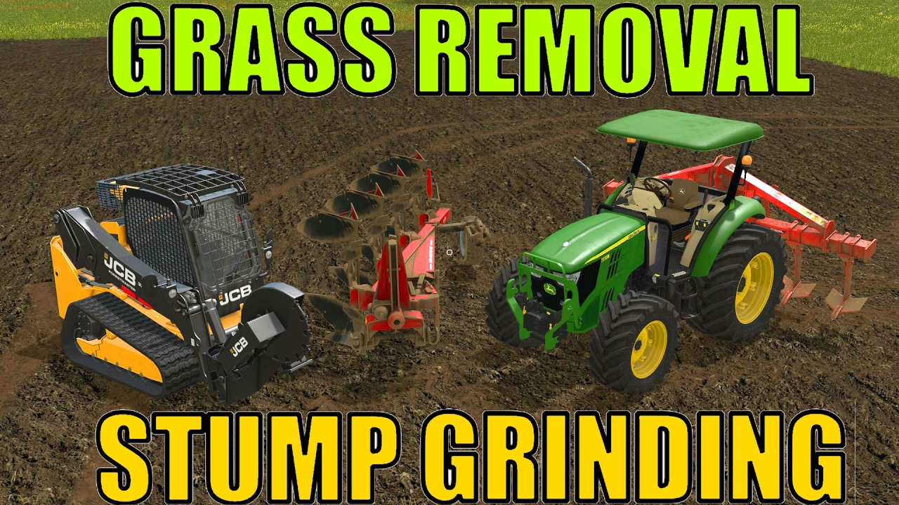 Farming simulator 17 remove stumps