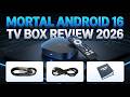 Mortal Android 16 TV Box Review🔥Best Android TV box 2026
