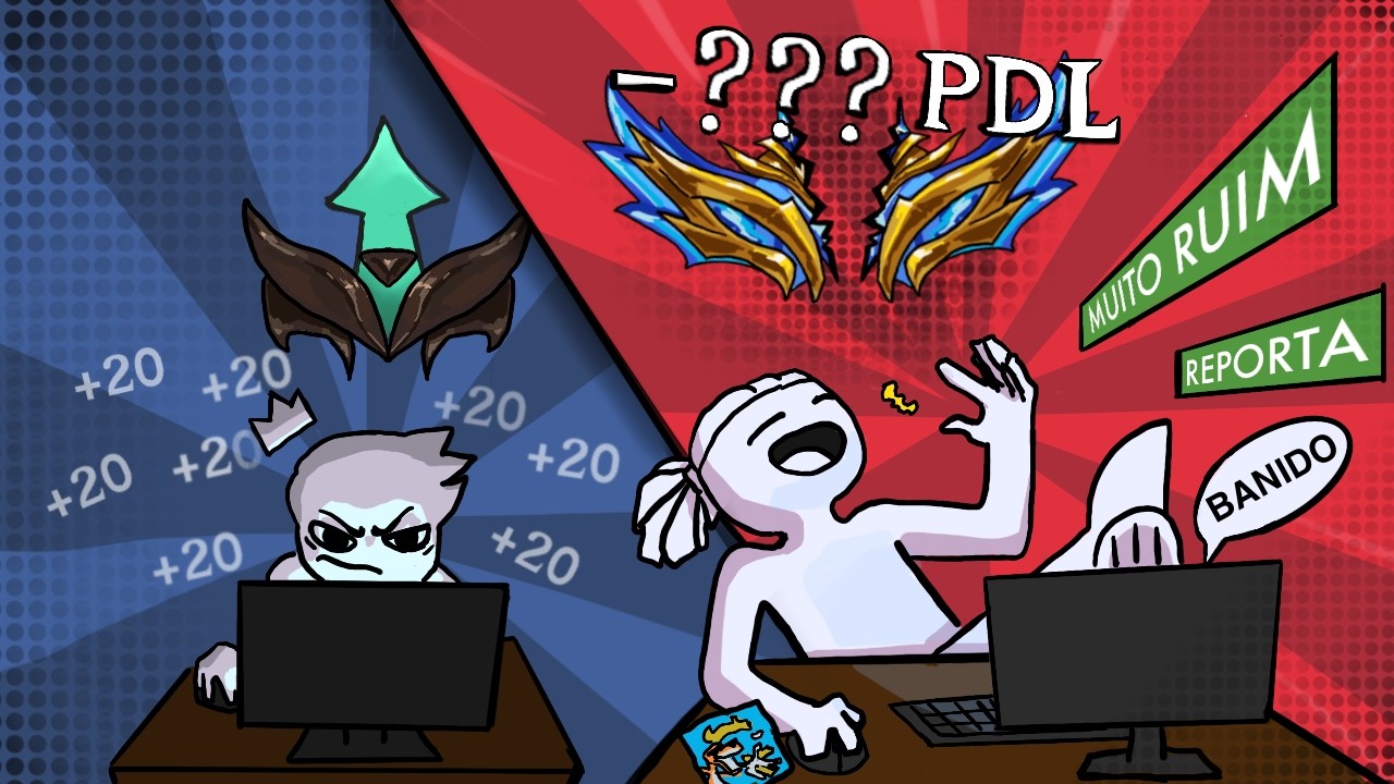 Fiz ELOJOB pro meu amigo enquanto ele jogava na MINHA conta (deu muito errado)