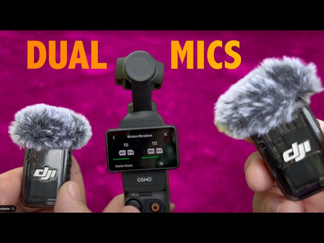 DJI Pocket 3 Dual Mic Setup for High-Quality Audio Recording — Eightify