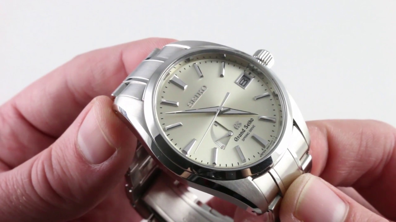 Grand Seiko SBGW031 Luxury Watch Review - YouTube