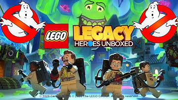 New Ghostbusters Event! LEGO Legacy Heroes Unboxed!