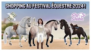 [SSO] SHOPPING AU FESTIVAL ÉQUESTRE 2024 ! 💸