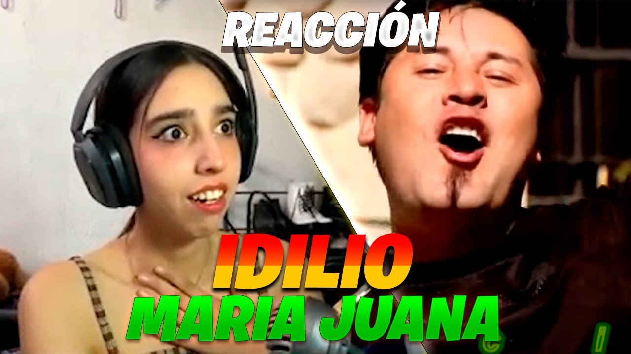 ¡EN SHOCK! ​😱​ REACCIONANDO a MARIA JUANA - IDILIO (MORENADA)