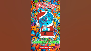 Try to Catch Funny Sadness in Christmas Style by Inside Out ✨#insideout #sadness #animation #game