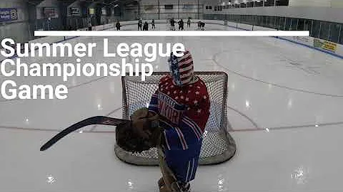 Stand Up Goalie - Summer League Championship Game