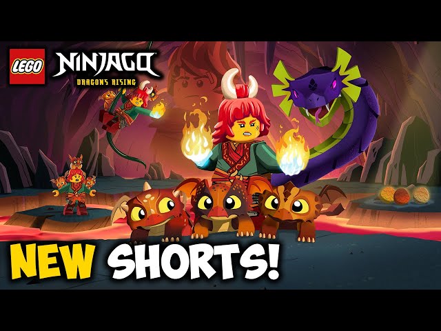 New CANON Ninjago Shorts Announced! 🔥 Wyldfyre: Return to the