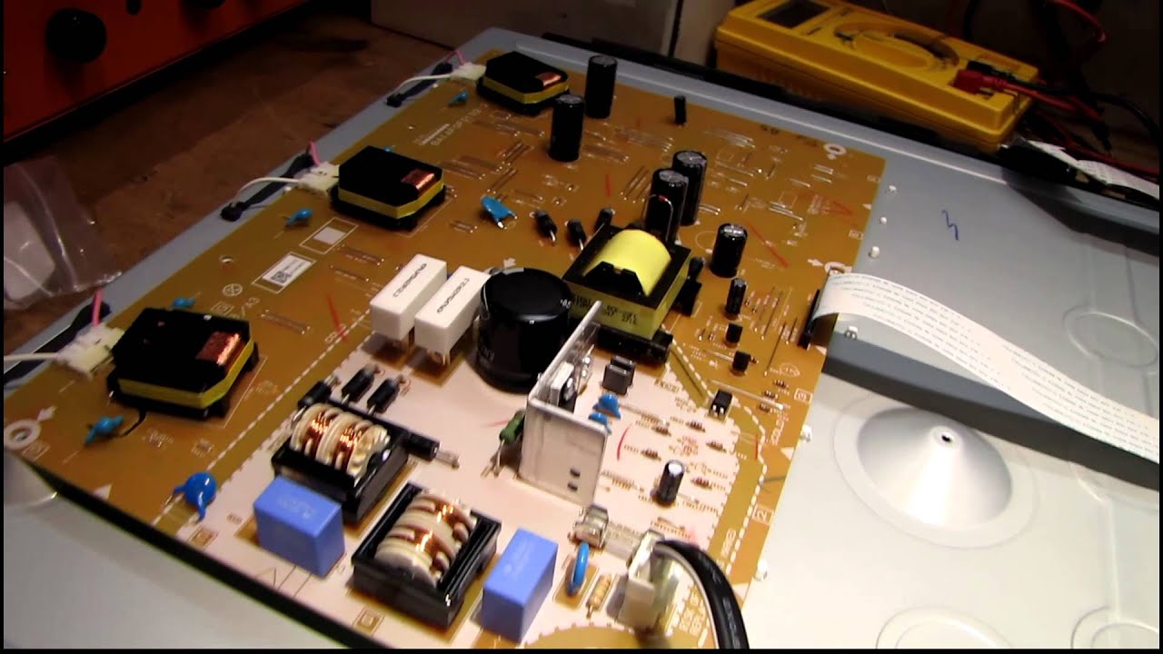 Emerson LC320EM3F LCD TV repair 5-24-15 - YouTube