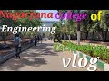 Nagarjuna college of engineering and technology campus tour1 vlog6