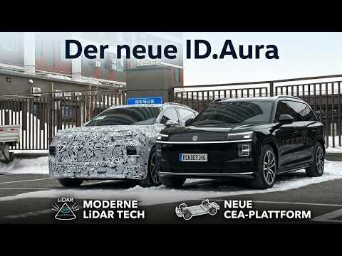 Volkswagen ID.Aura SUV mit LiDAR – erster Blick auf den VW-E-Neuling