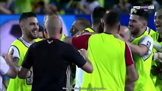 الجزائر والسنغال   الشوط الأول . نهائي كأس افريقيا (2019 ) تعليق حفيظ دراجي