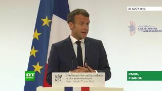 Emmanuel Macron déclare «la fin de l’hégémonie occidentale sur le monde» - Видео от RT France