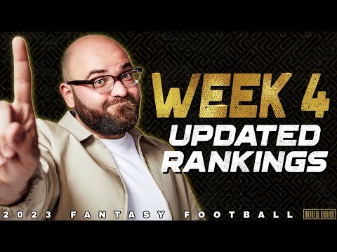 ff week 4 rankings