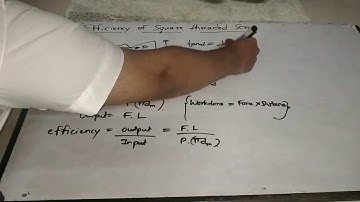 Efficiency of Power Screw Module 5 Part 4