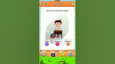 Braindom 2 Level 30 || what is his favourite class.