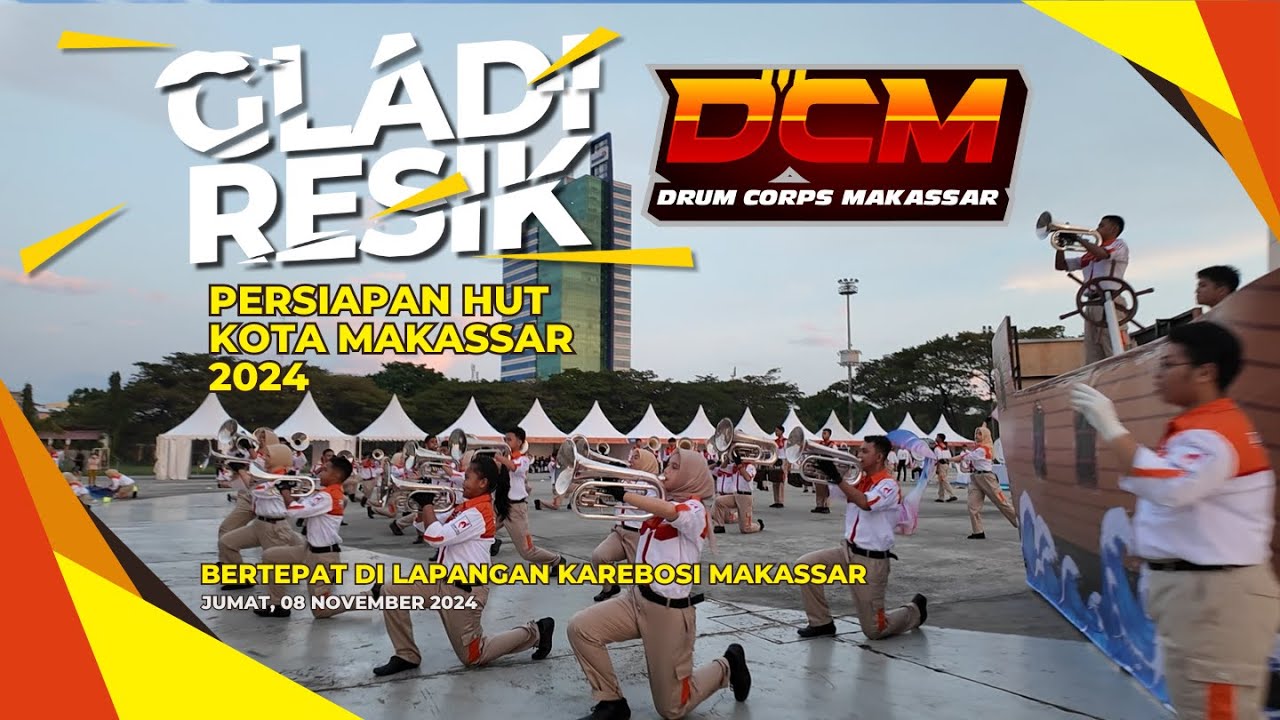 DRUM CORPS MAKASSAR | GR Persiapan HUT Kota Makassar 2024