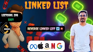 LeetCode 206 | Reverse Linked List 🔄 | Full Logic Explained 💡 | Telugu 🇮🇳 | DSA 📚