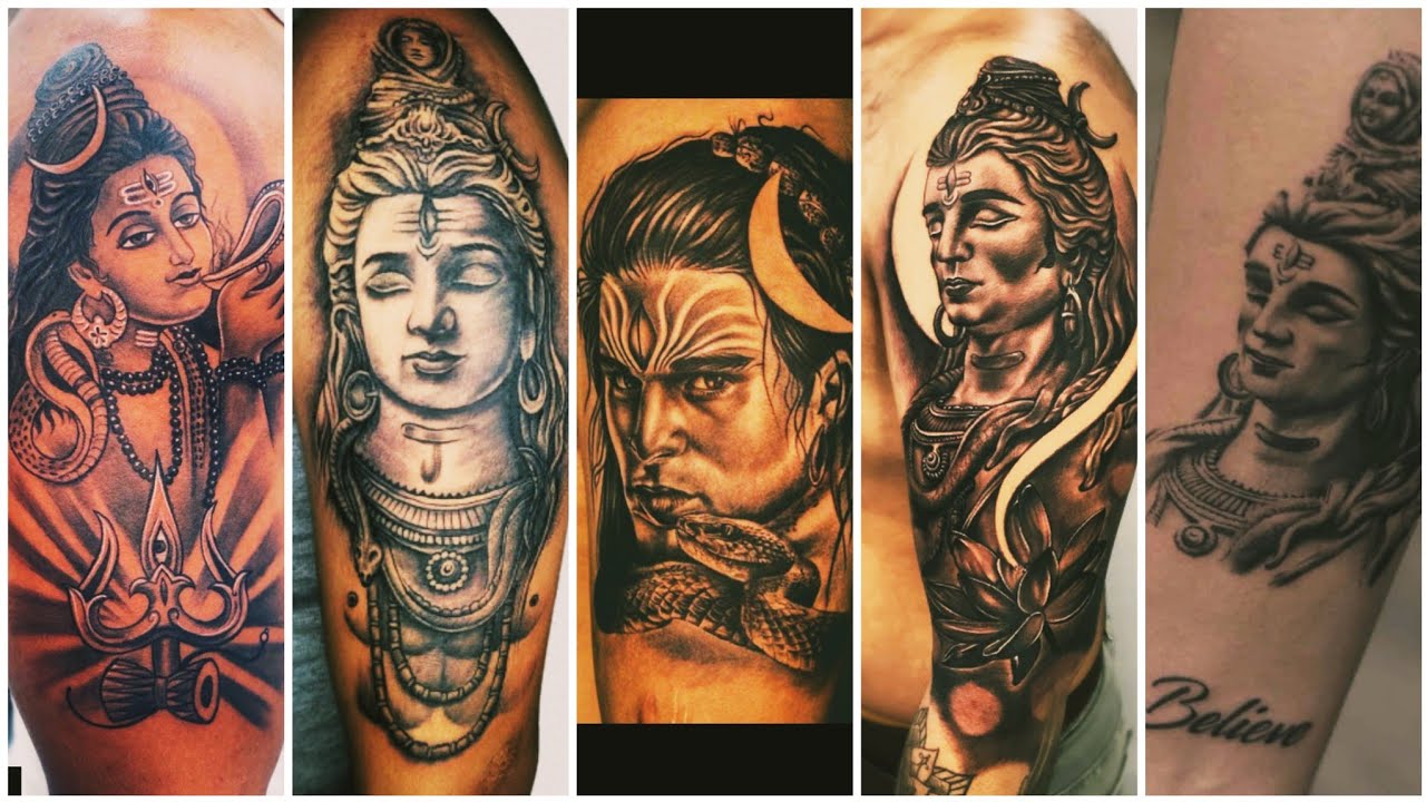 best lord Shiva tattoo for men || mahadev tattos || tatoozbuddy - YouTube