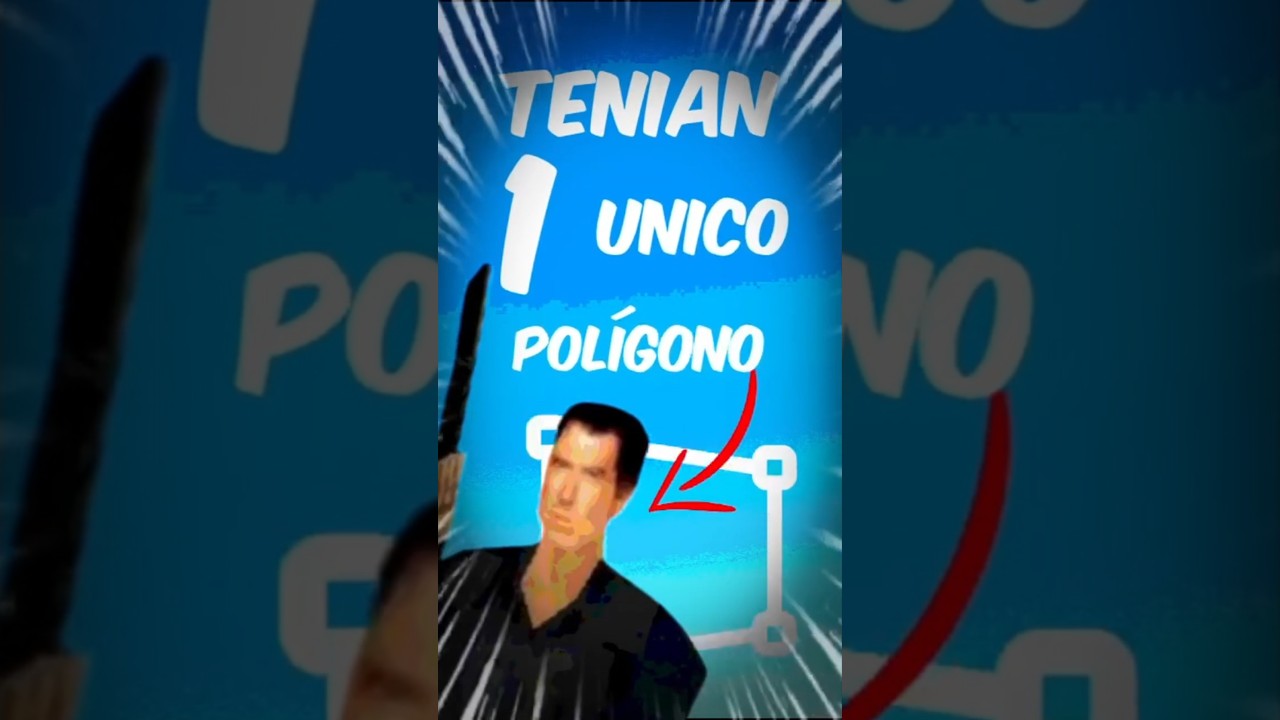 Estos personajes solo tenían 1 polígono