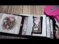 Tutorial for My Prima Rose Quartz 5 Page Chunky Mini Album