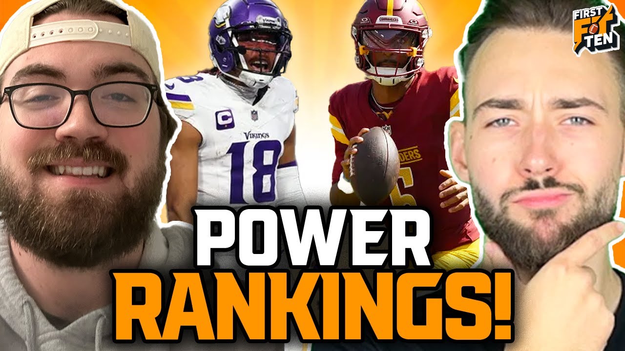 Post NFL Draft Power Rankings!! | First And Ten