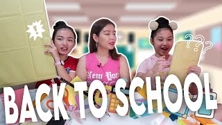MYSTERY BIG VS SMALL BACK TO SCHOOL SWITCH UP CHALLENGE | PART 1 "THE TOP CHEATER" | Aurea & Alexa