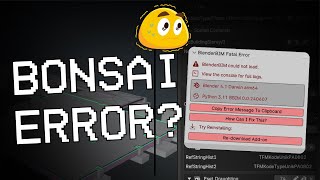 Are You Tired of Bonsai Errors Holding You Back? Report Them NOW!