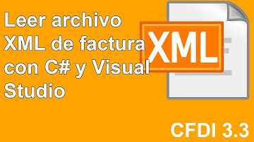 Leer XML factura CFDI 3.3 con C# y Visual Studio