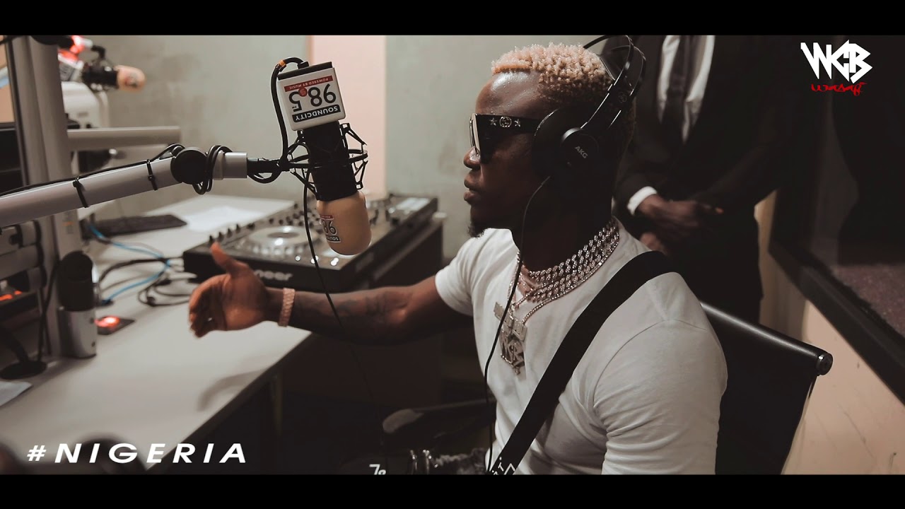 Harmonize live interview In Nigeria (SOUND CITY FM)